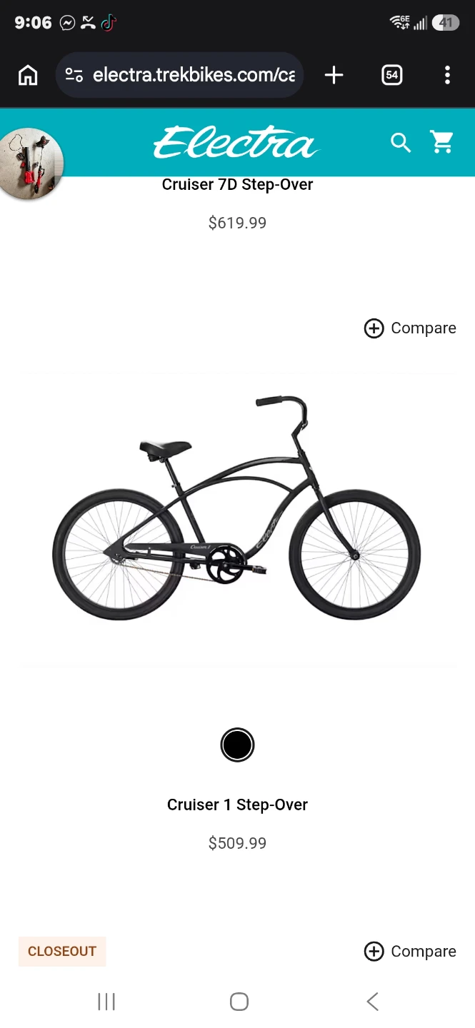 Electra Cruiser 7D Step-Over Bike - photo 3
