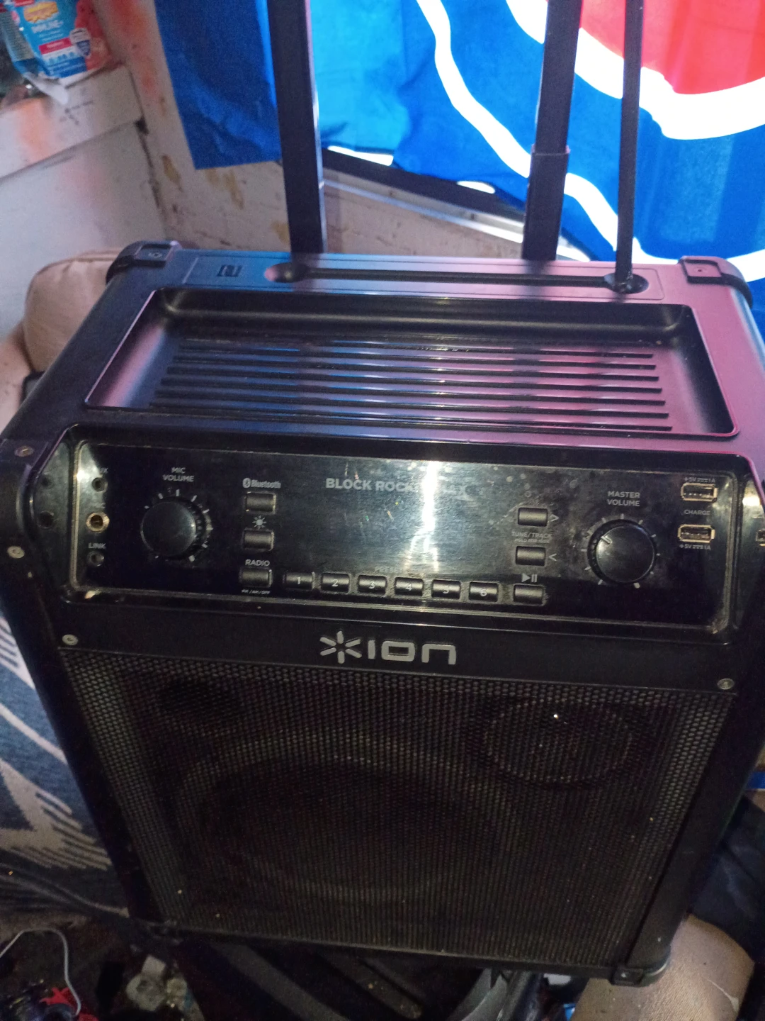ION Block Rocker Max Portable Speaker with Bluetooth