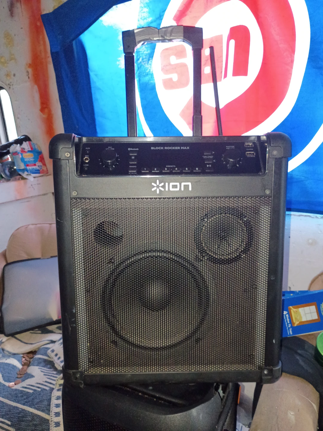 ION Block Rocker Max Portable Speaker with Bluetooth - photo 3