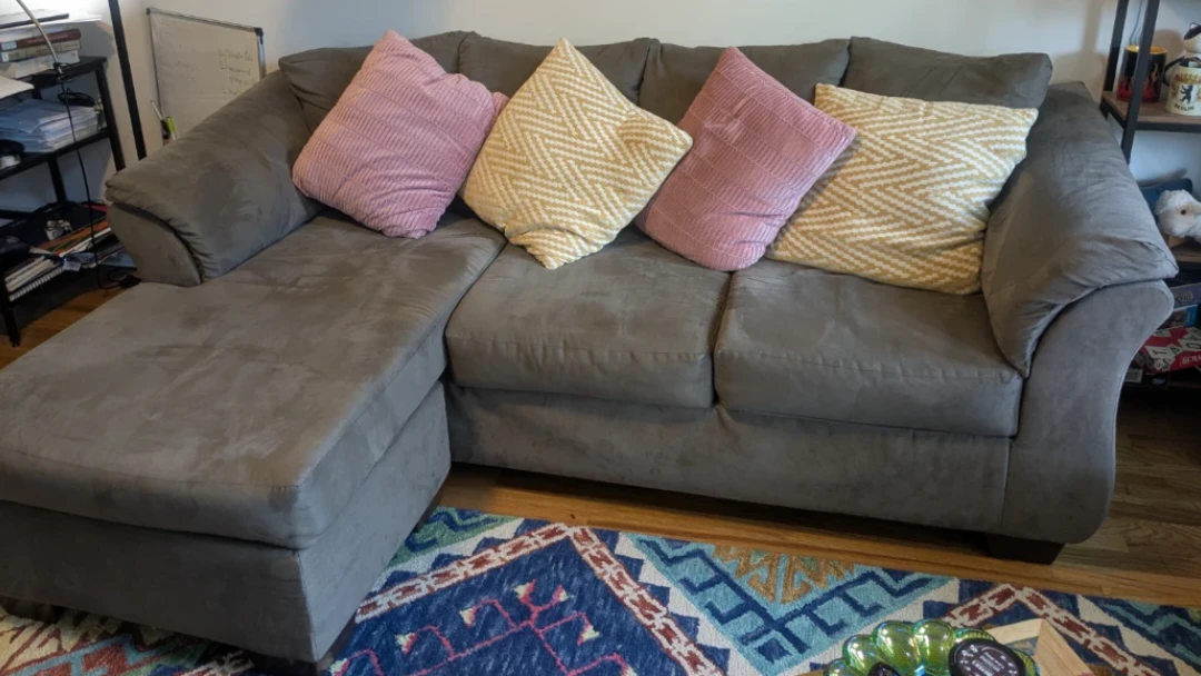 Gray Sectional Sofa - photo 2