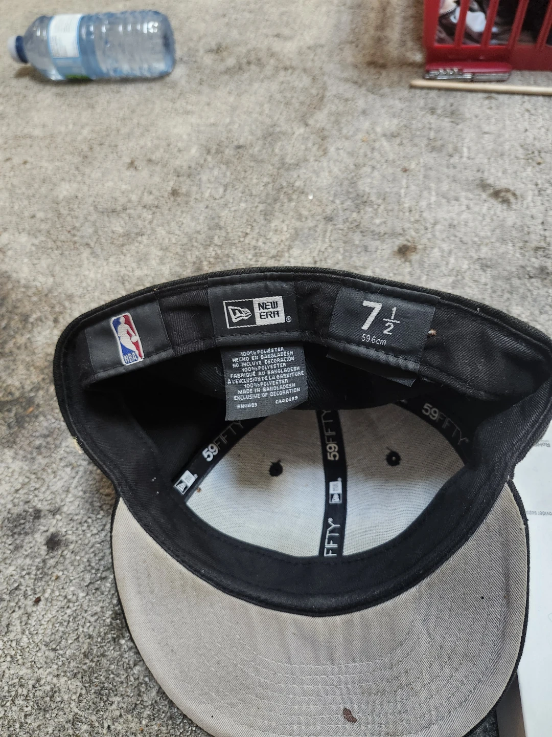 New Era Toronto Raptors Hat Size 7 1/2 - photo 5