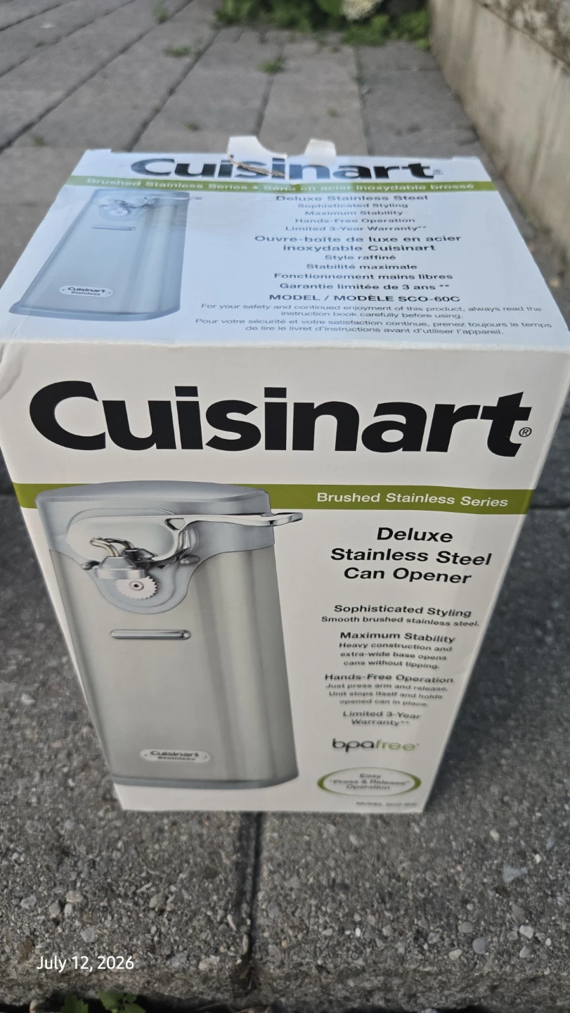 Cuisinart Deluxe Stainless Steel Can Opener