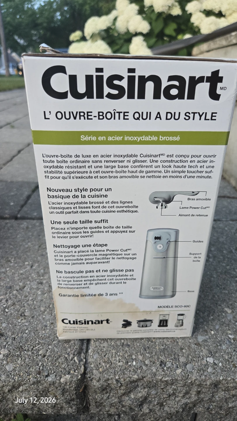 Cuisinart Deluxe Stainless Steel Can Opener - photo 2