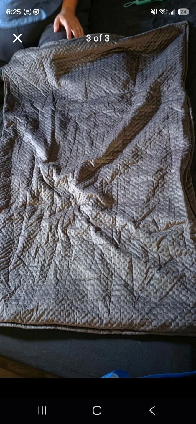 Indigo weighted blanket - photo 2