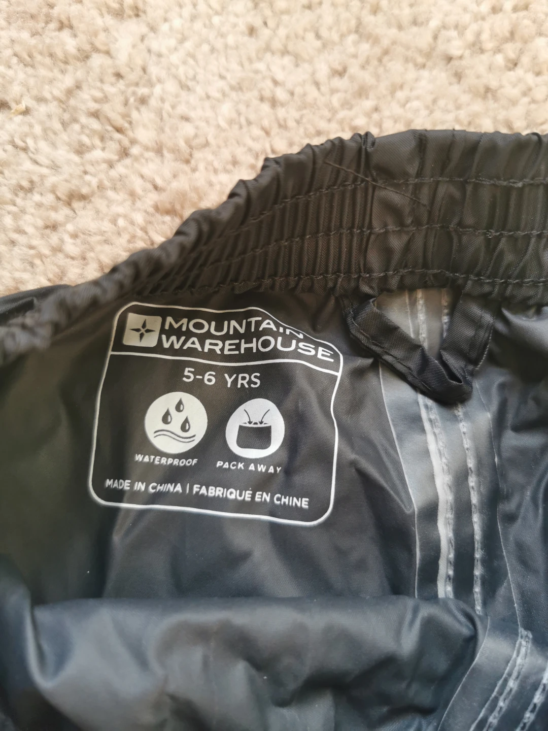 Mountain Warehouse Kids Pakka Overtrousers - Age 5-6