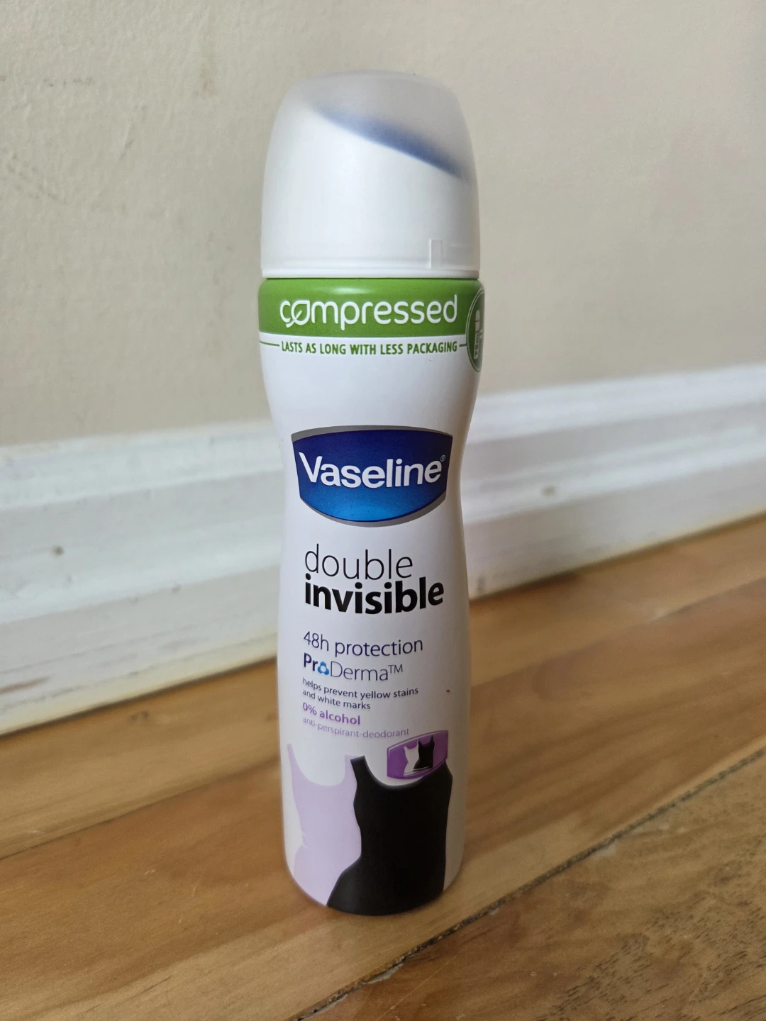 NEW! Vaseline 48hr Invisible Anti-Perspirant Deodorant