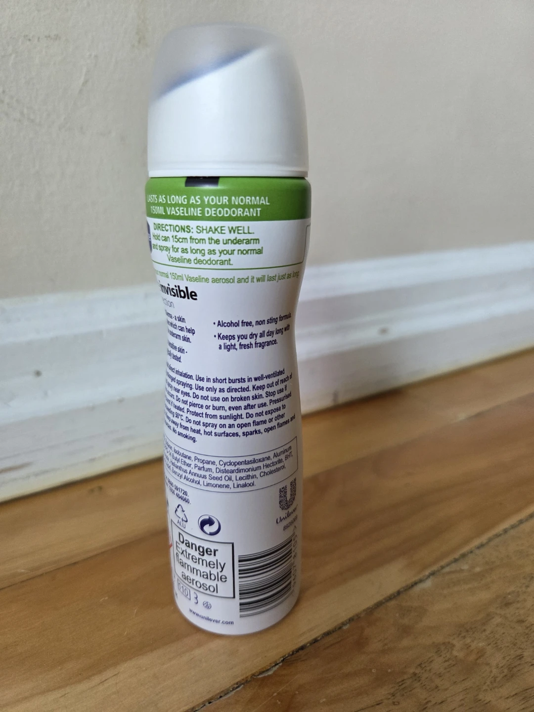 NEW! Vaseline 48hr Invisible Anti-Perspirant Deodorant - photo 2