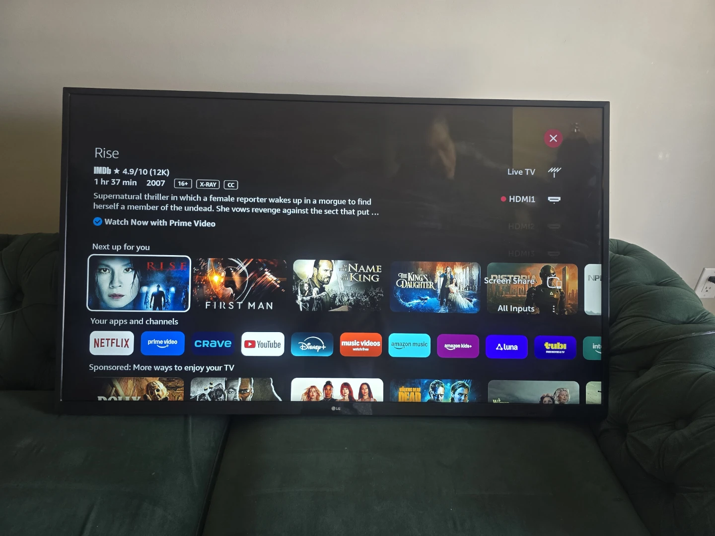 55inch LG smart rv - photo 2