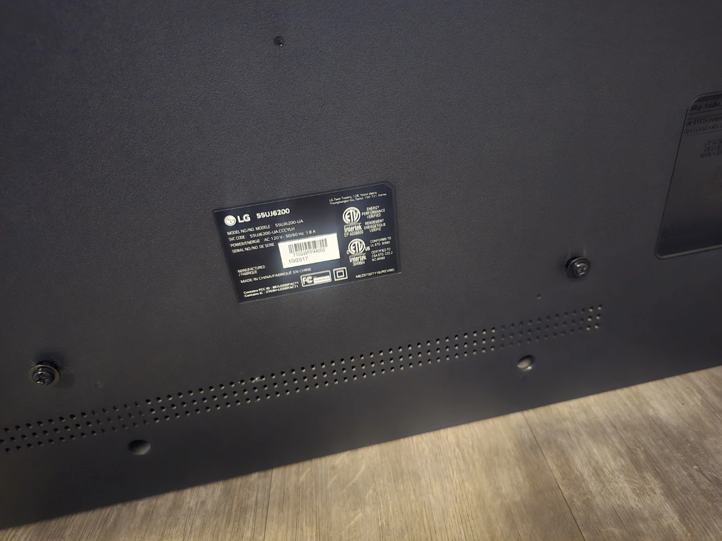 55inch LG smart rv - photo 4