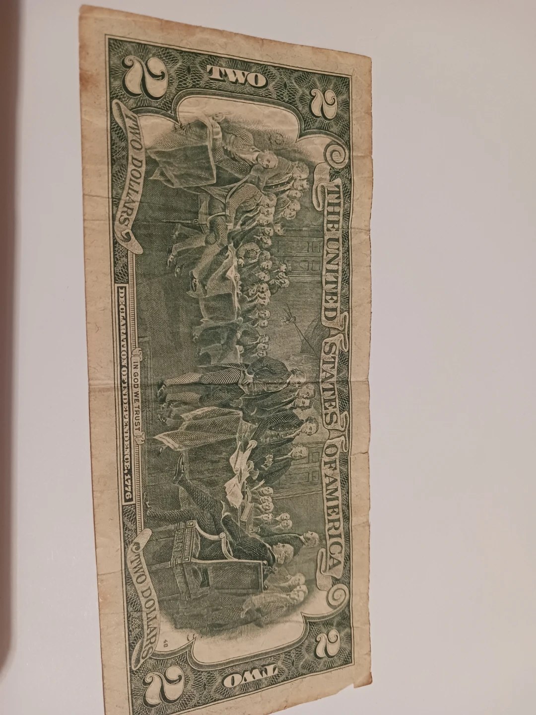 Collectible 1976. Two Dollar Banknote Series I - photo 4