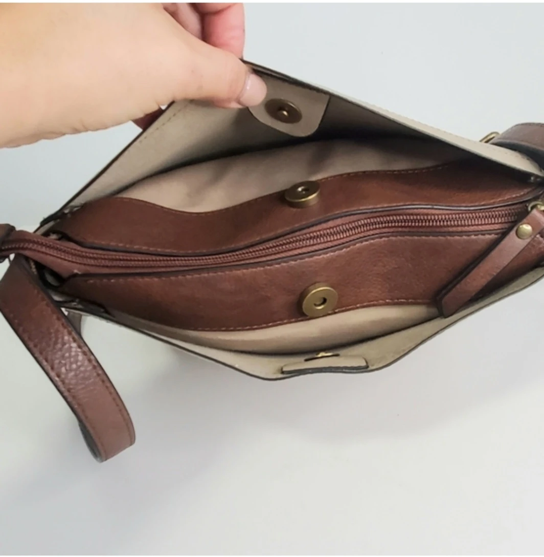 Denver  Hayes Crossbody Bag - Beige - photo 4