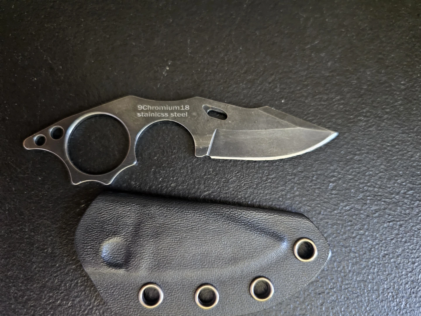 Thumb* Fixed Blade Knife - photo 2