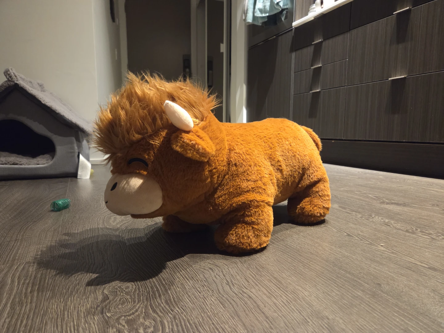 Jul21 Big Highland Cow Plushie New