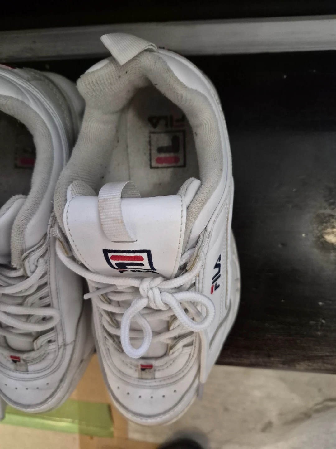 Fila Disruptor II Sneakers White ladies size 5 - photo 2
