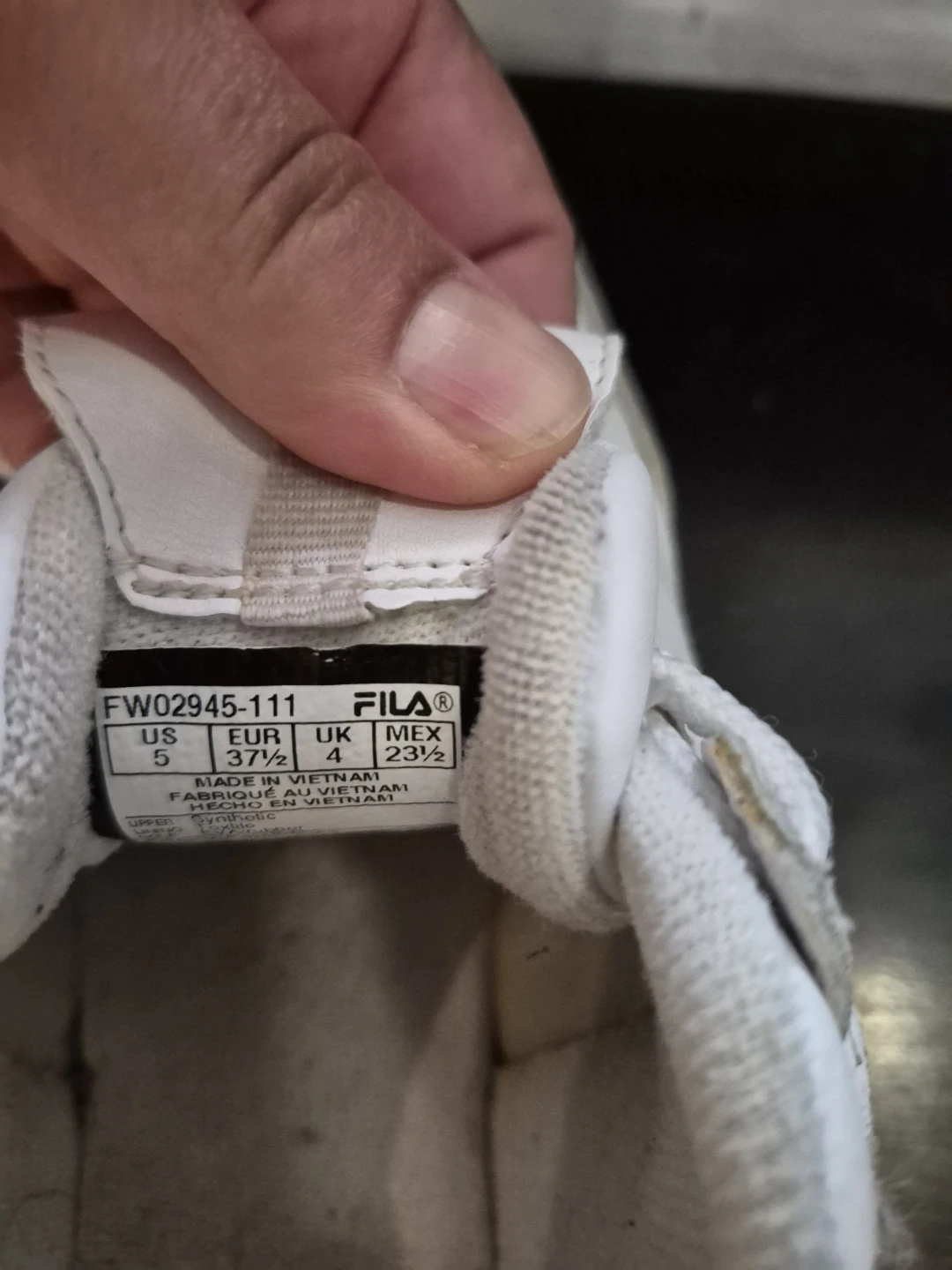 Fila Disruptor II Sneakers White ladies size 5 - photo 3