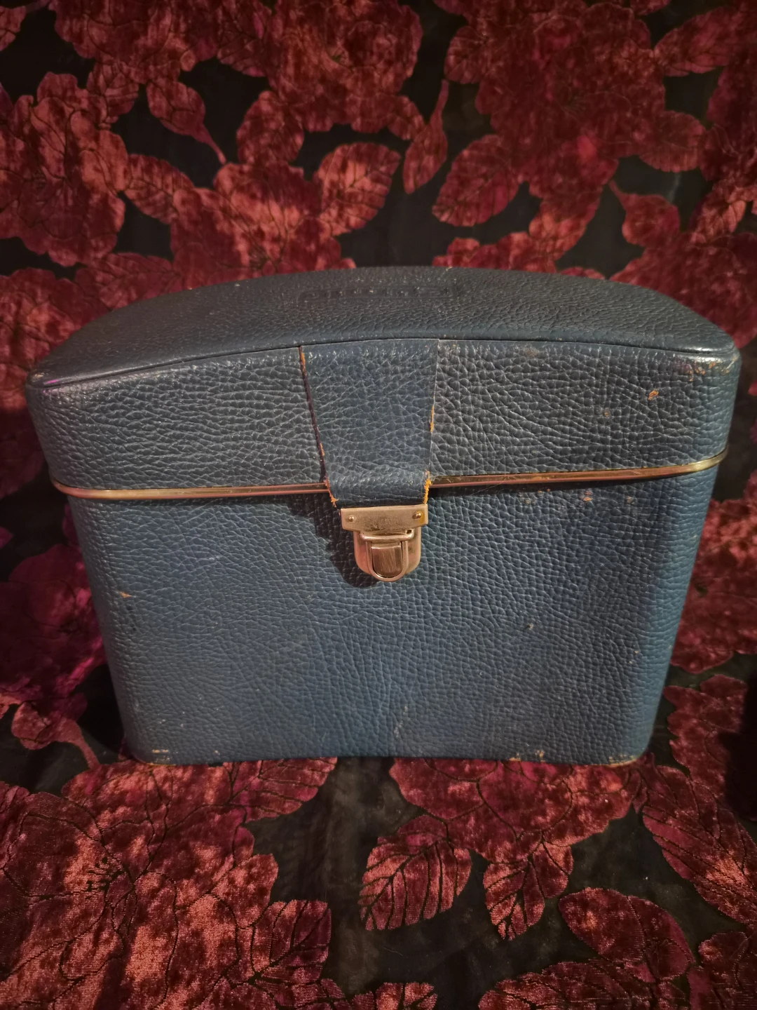 Vintage Blue film camera bag