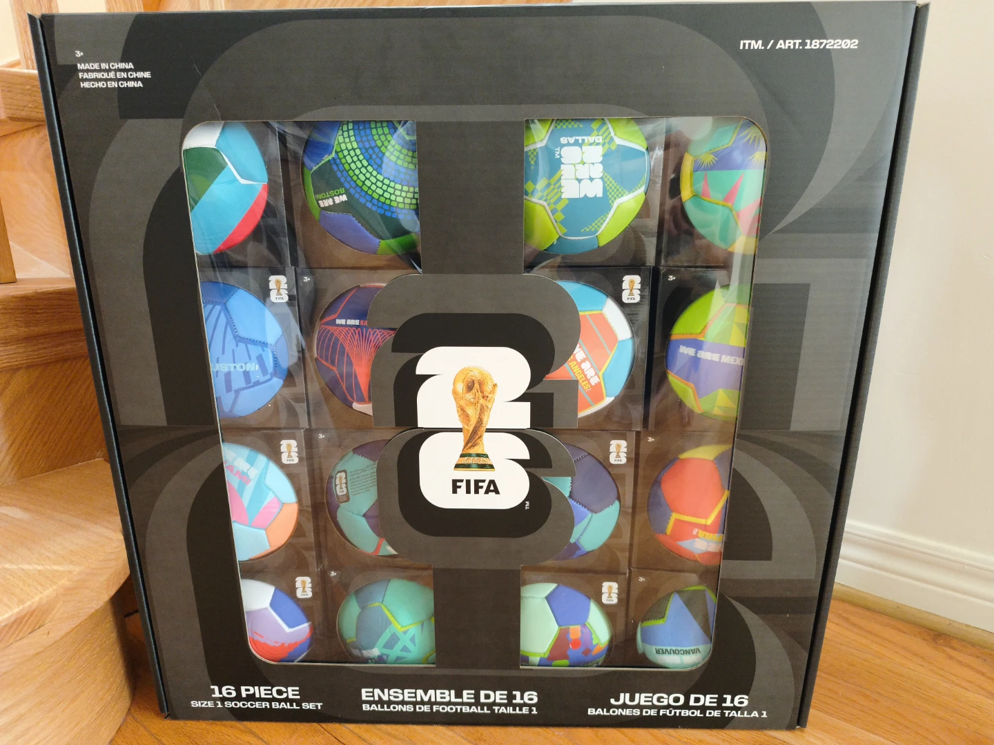FIFA World Cup 2026 Host City Collectible Soccer Ball Set