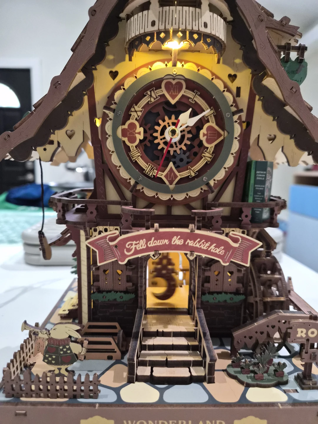 Wooden Wonderland Cuckoo Clock Model Kit - photo 4