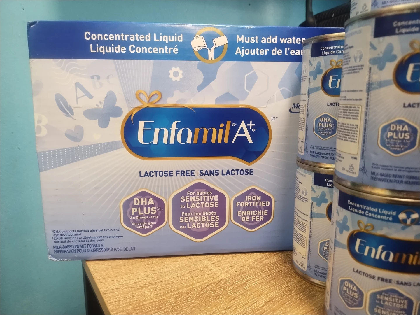Enfamil A+ Lactose Free Concentrated Liquid Infant Formula - photo 2