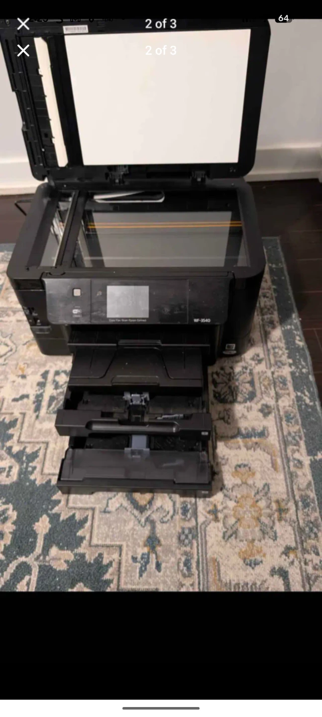 Epson WF-3540 All-in-One Printer - photo 2