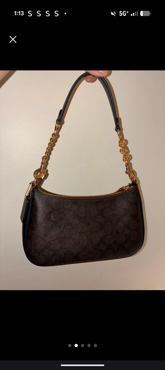 Coach Signature C Monogram Shoulder Bag - photo 2