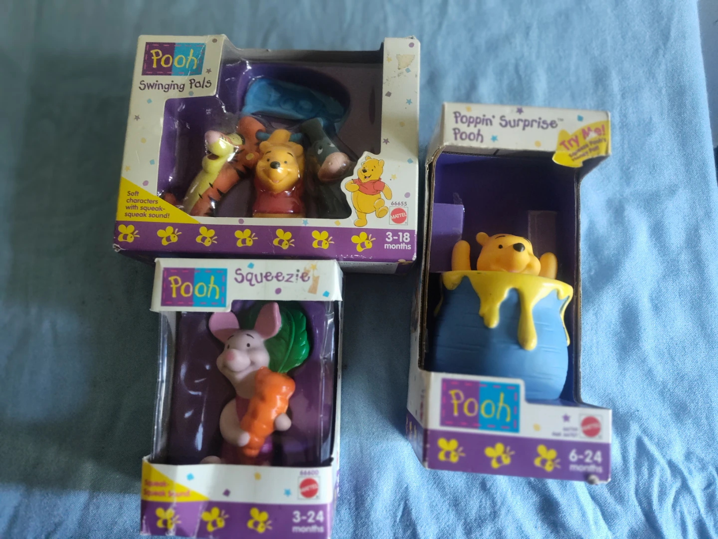 Disney Winnie the Pooh Toys Lot - vintage