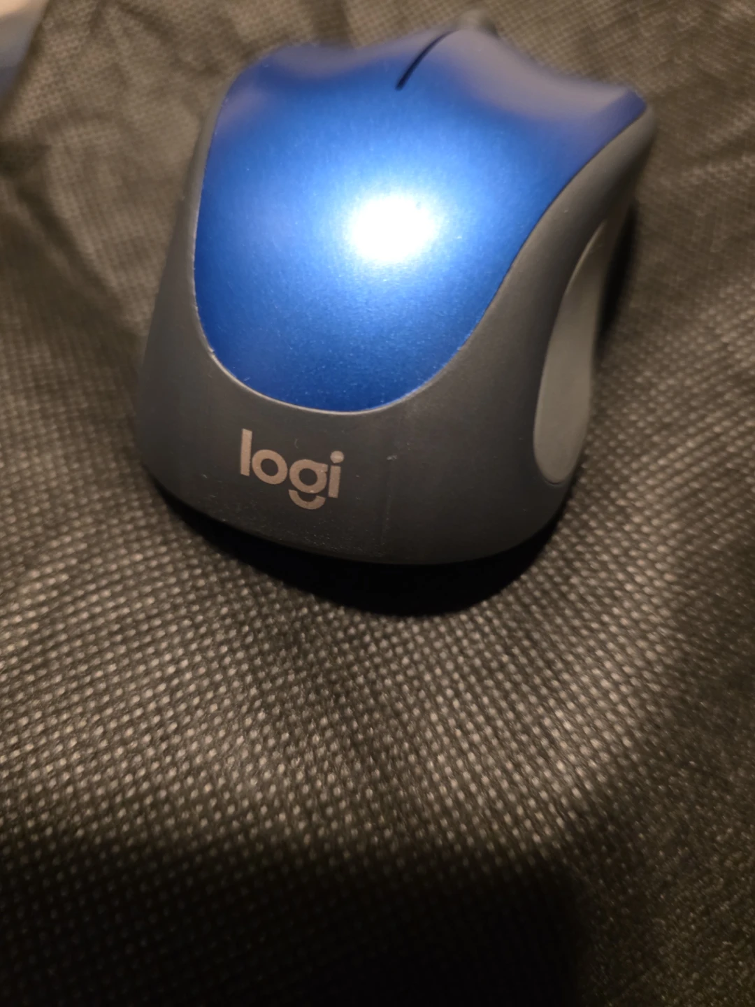 Logitech M317 Wireless Mouse - Blue - photo 2