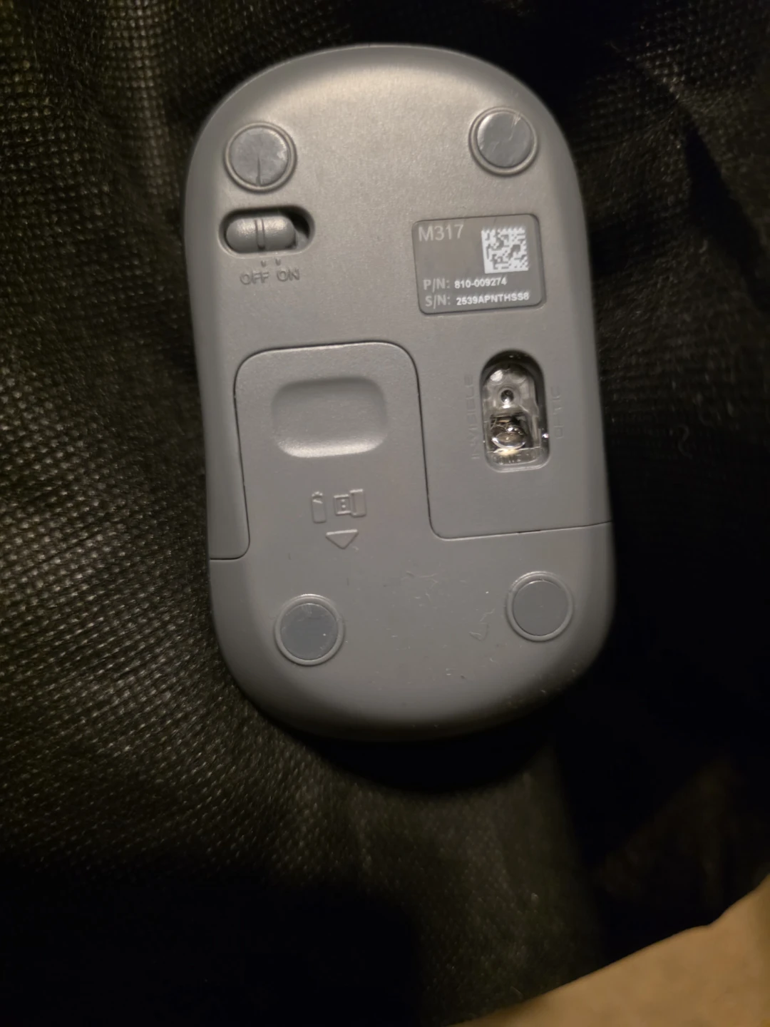 Logitech M317 Wireless Mouse - Blue - photo 4