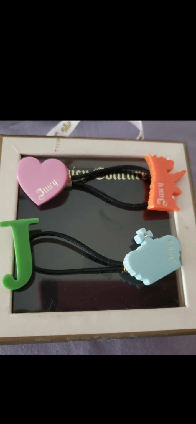 Juicy Couture Hair Ties - Set of 2