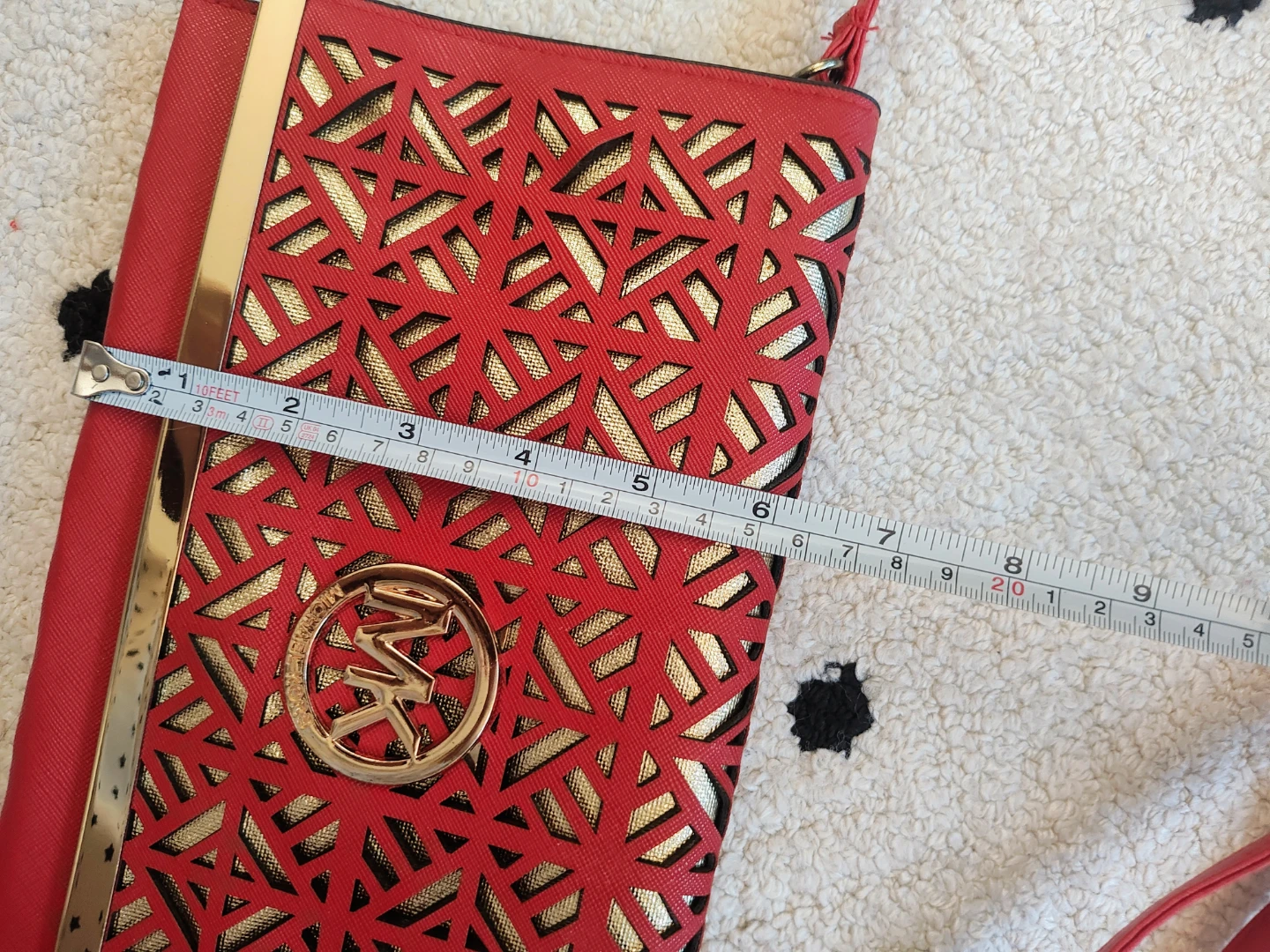 Red Michael Kors Clutch/Crossbody Bag - photo 4