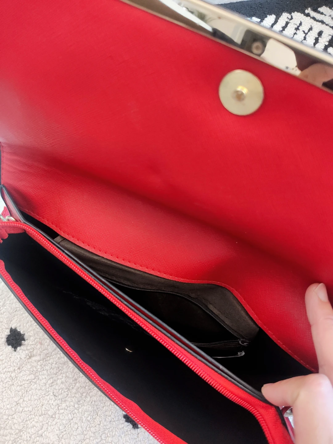 Red Michael Kors Clutch/Crossbody Bag - photo 5
