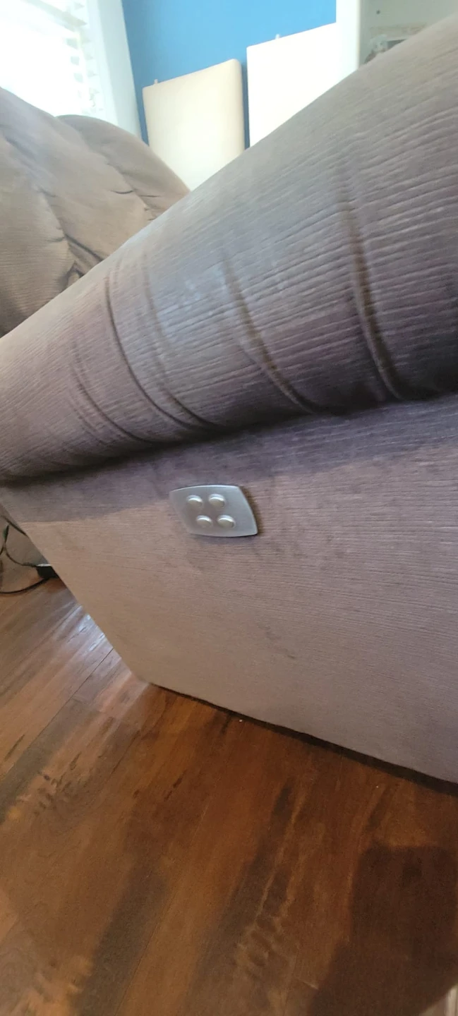 Brown Recliner Chair with Power Controls - photo 3
