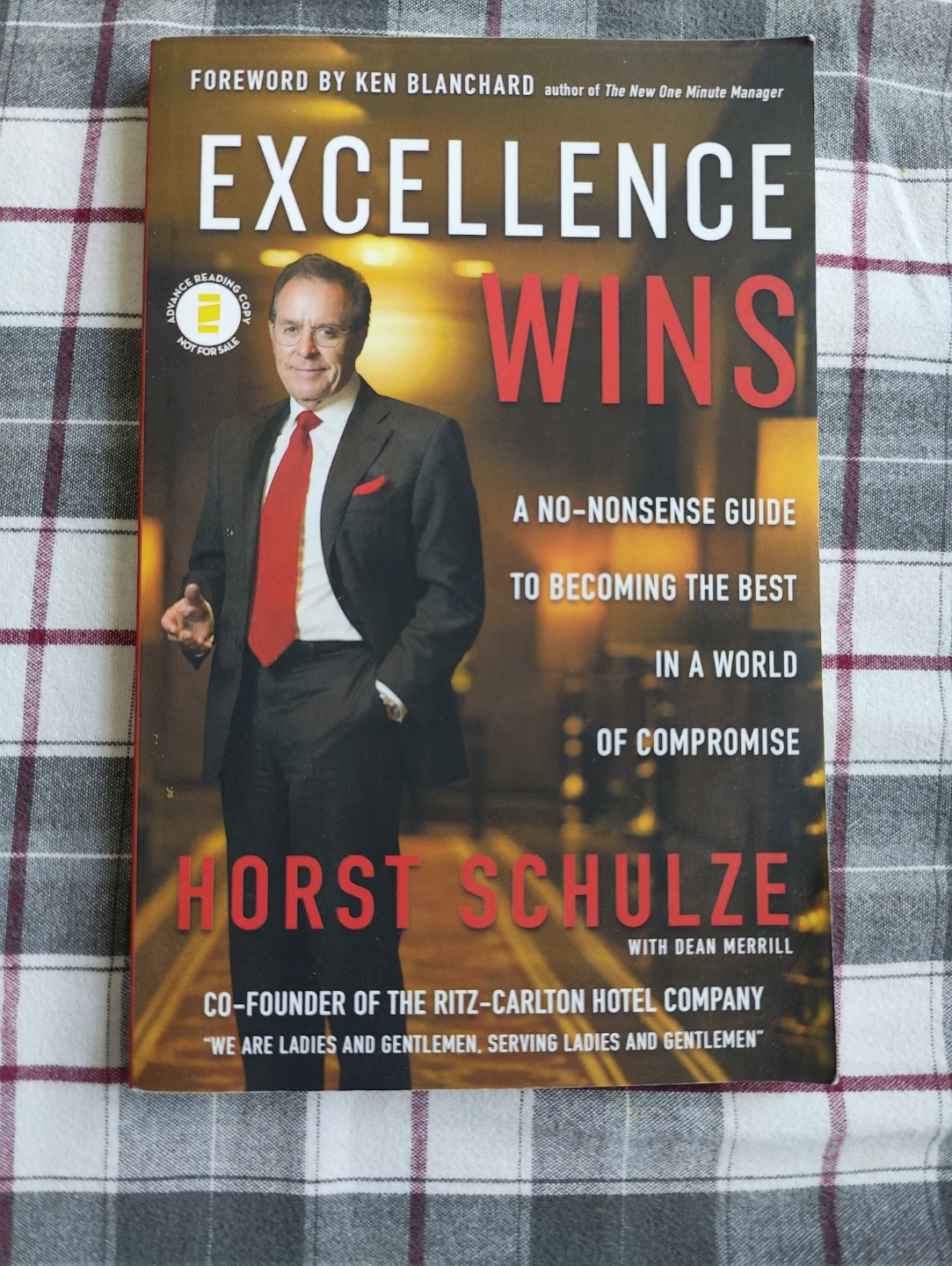 Excellence Wins by Horst Schulze Book
