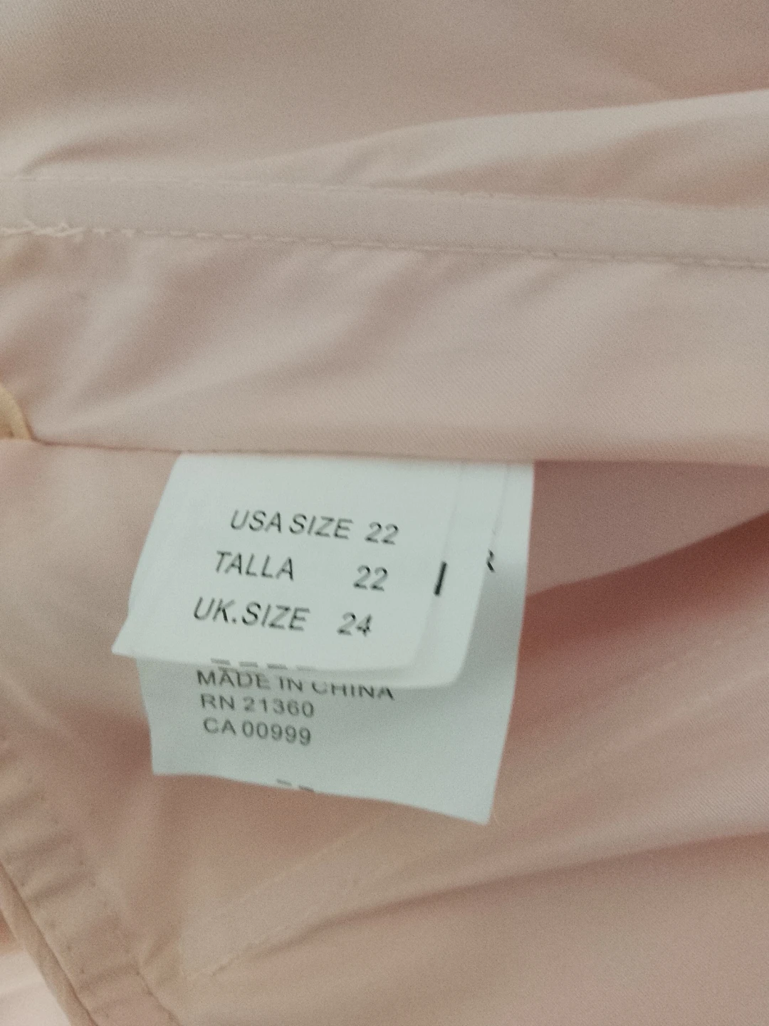 Angelina Faccenda light pink formal dress USA Size 22 - photo 2