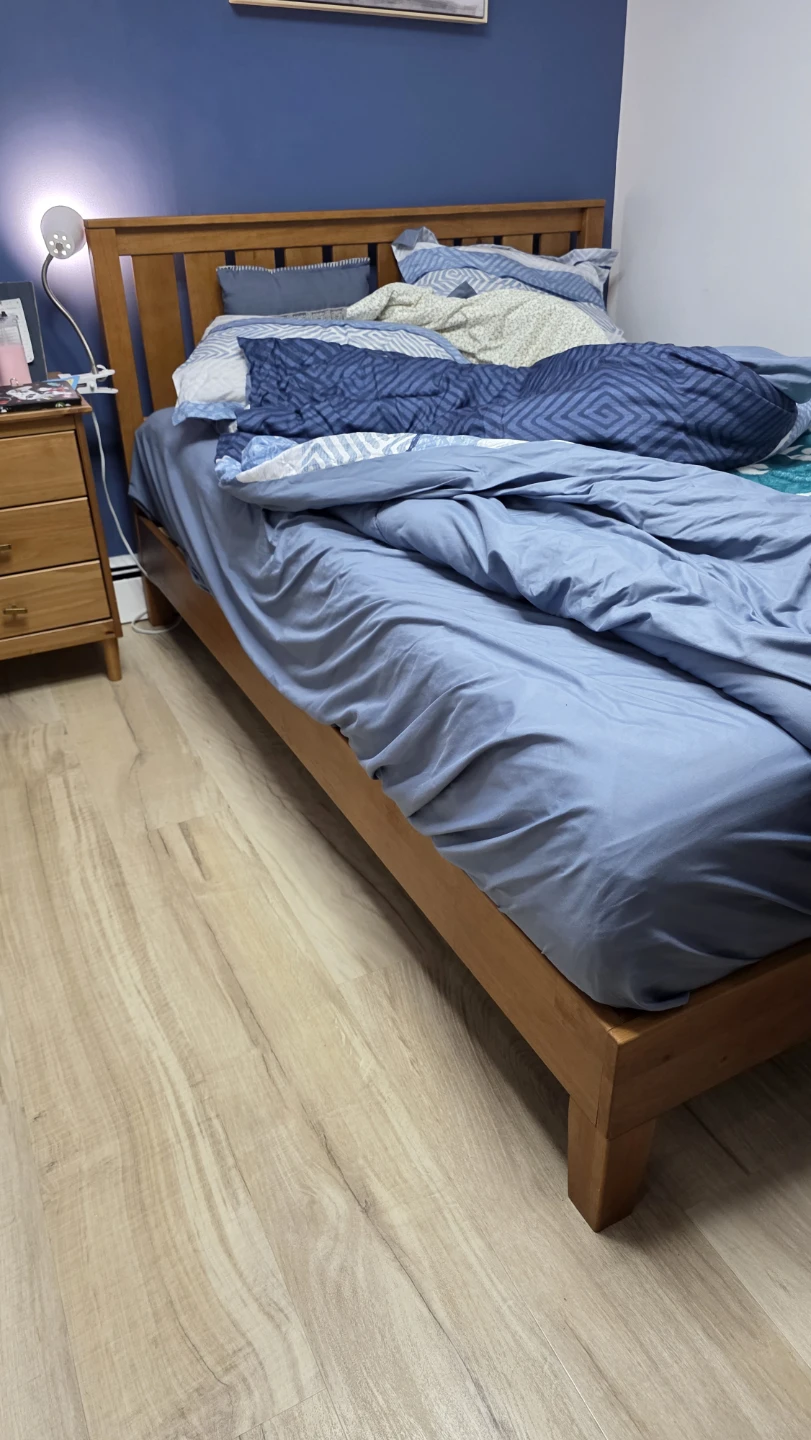 Kids Wooden 5 pc bedroom set: light wood finish - photo 2