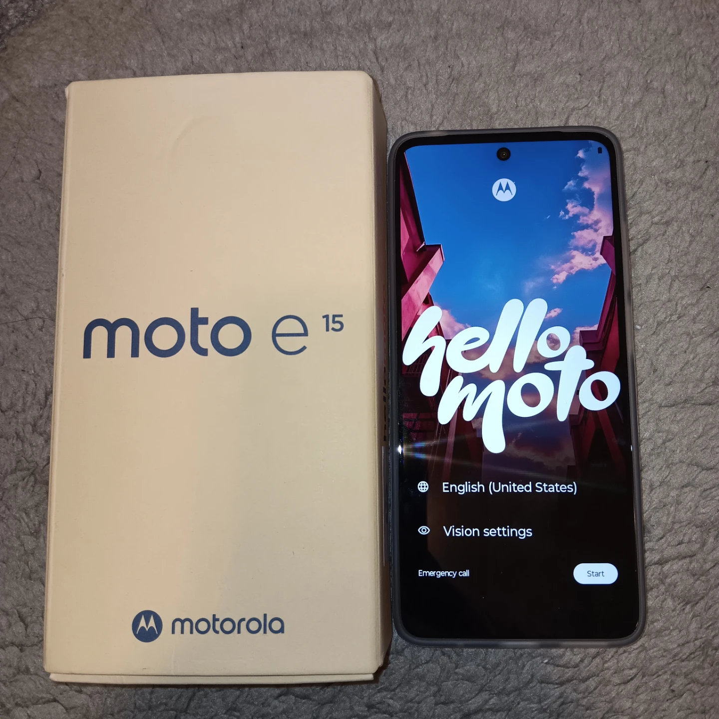 Motorola Moto E15 Misty Blue 2GB/64GB