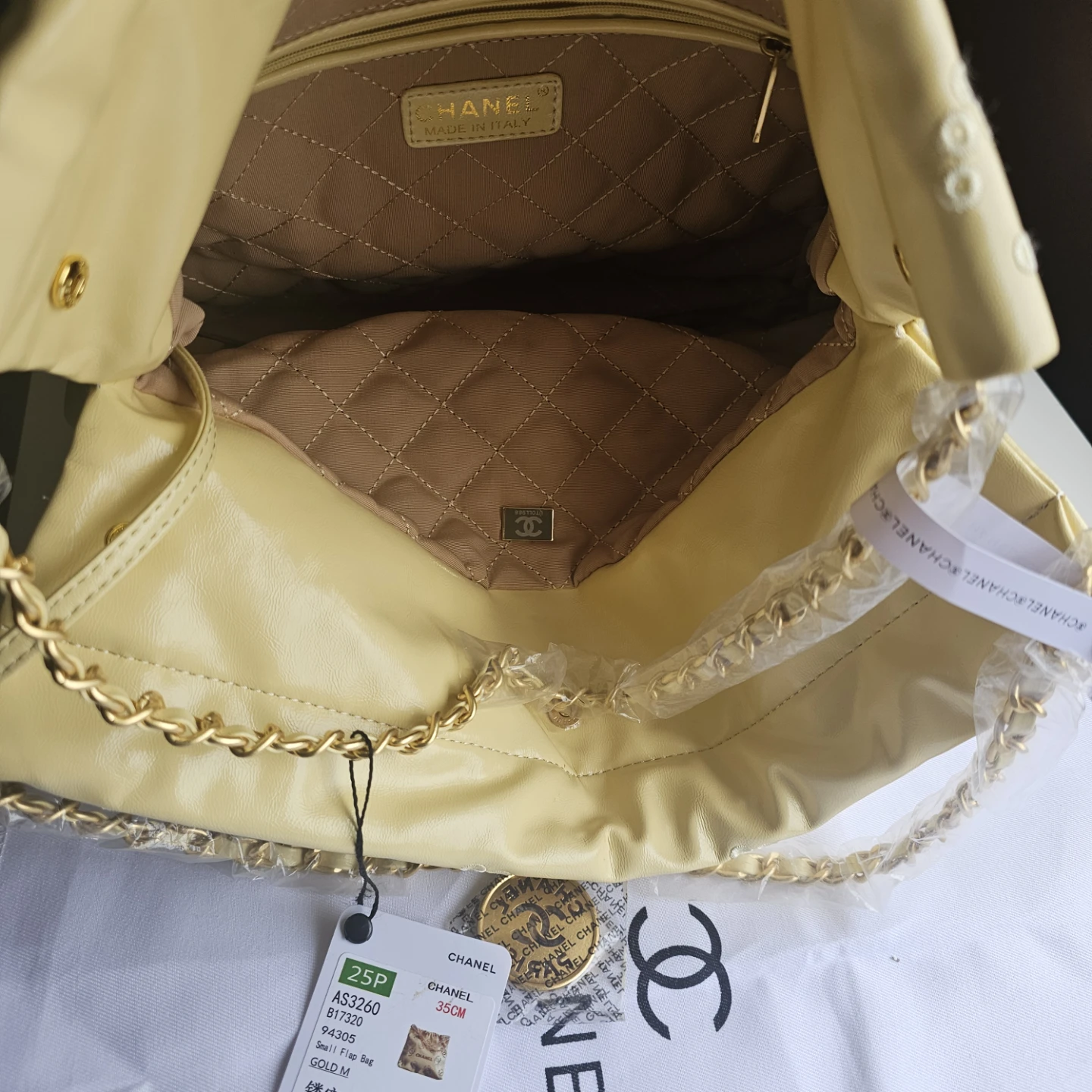 CHANEL 2.55 Medium Gold Bag - photo 5