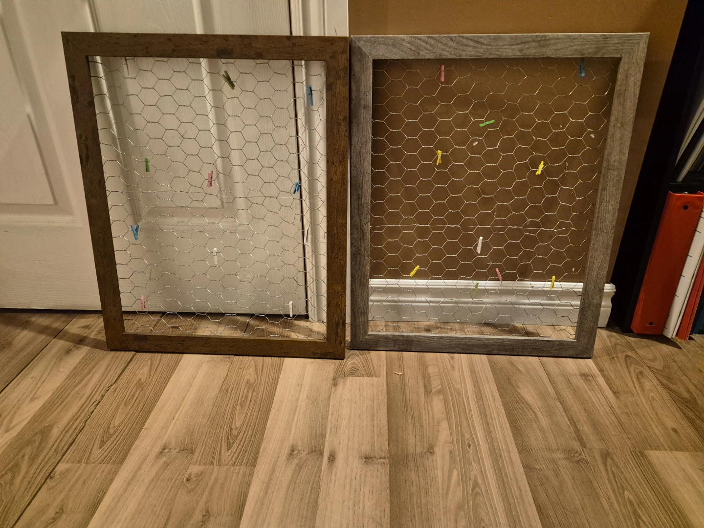 Chicken Wire Photo Frame