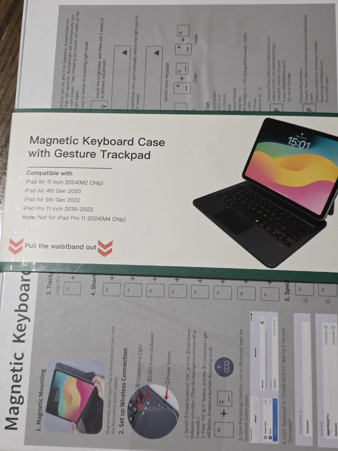 Magnetic Keyboard Case for iPad - photo 5