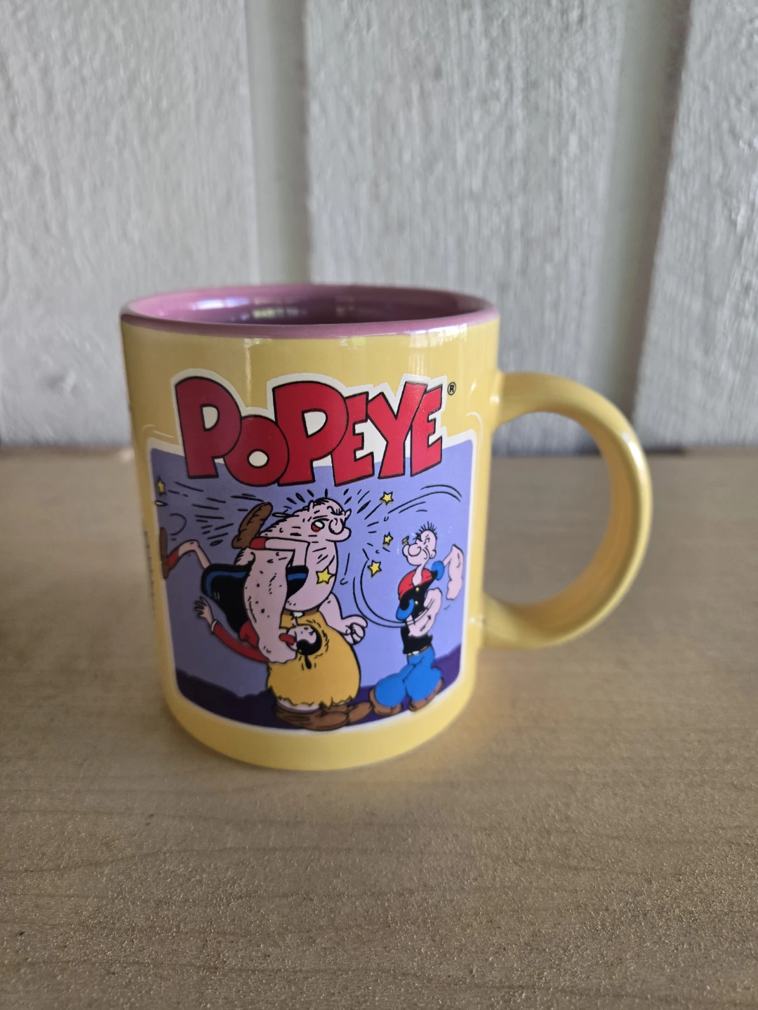 Popeye "Hall of Fun" Ceramic Mug