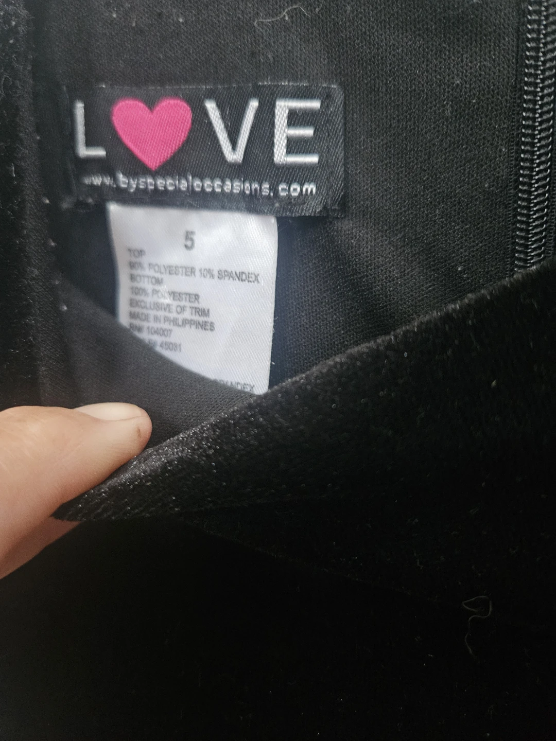 LOVE by Special Occasions Girls Dress Size 5 - photo 2