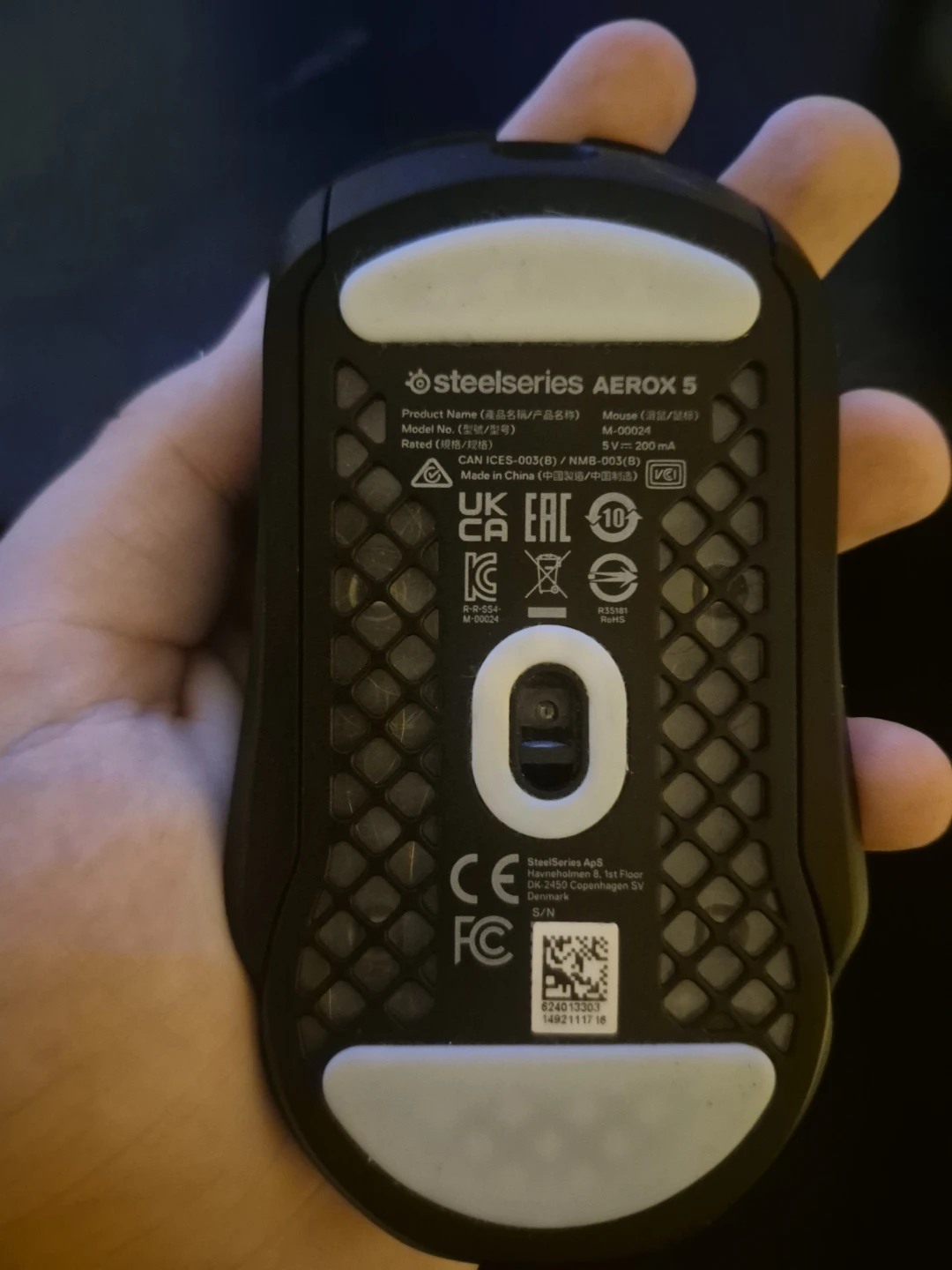 STEELSERIES AEROX 5 GAMING MOUSE - photo 2