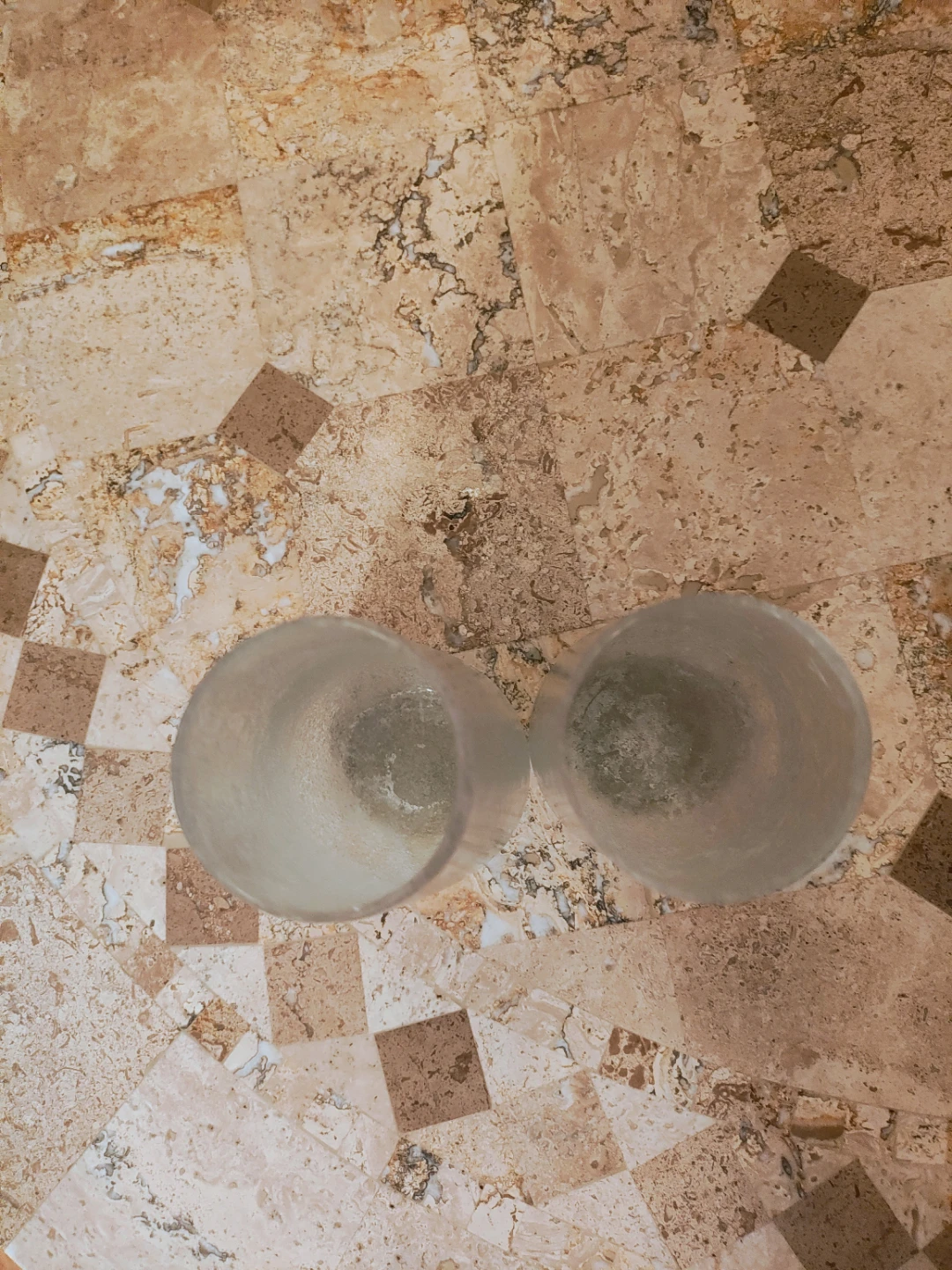 Set of 2 Frosted Glass Cylinder Vases - photo 2