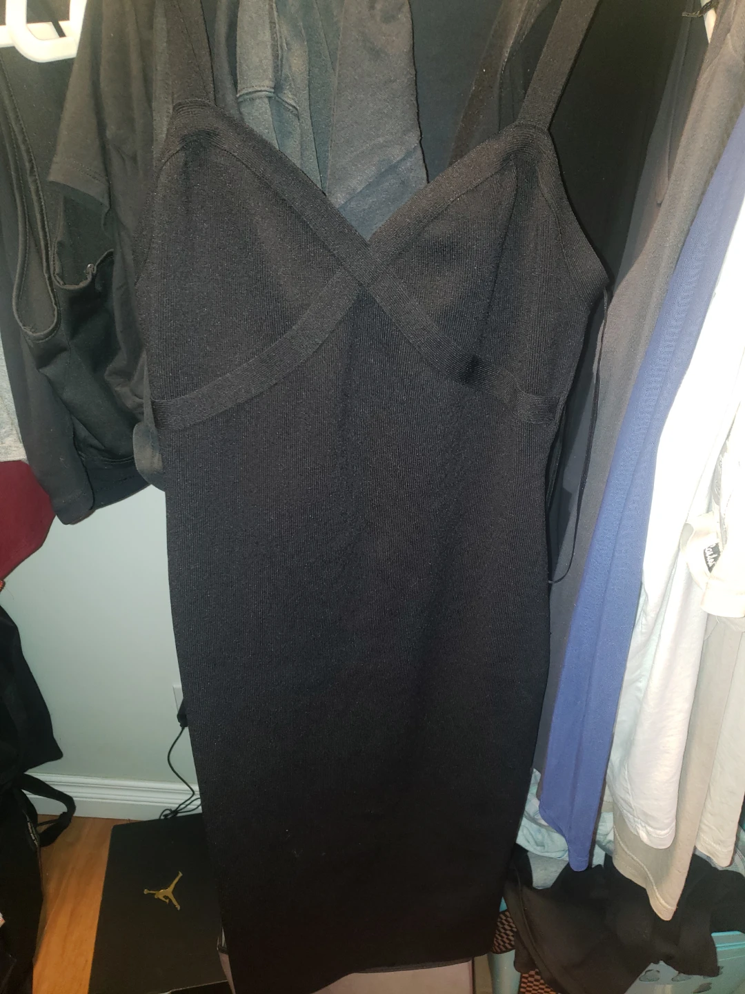 Babaton Black body on dress