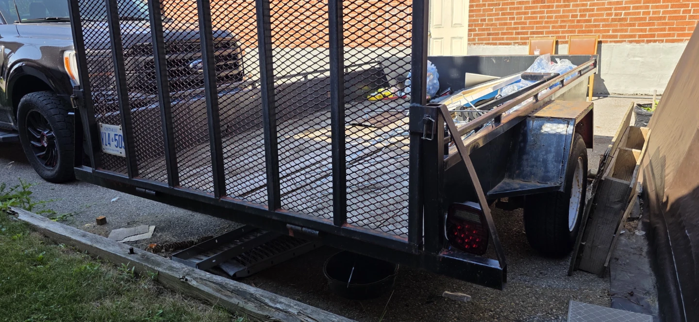 Utility Trailer with Cage - photo 2