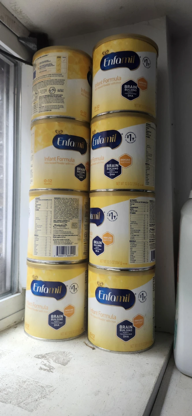 Enfamil Infant Formula 0-12 Months (8 cans)