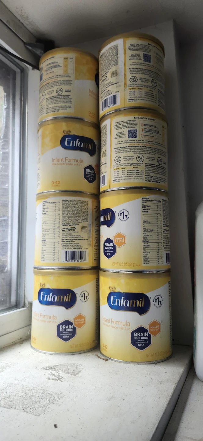 Enfamil Infant Formula 0-12 Months (8 cans) - photo 2