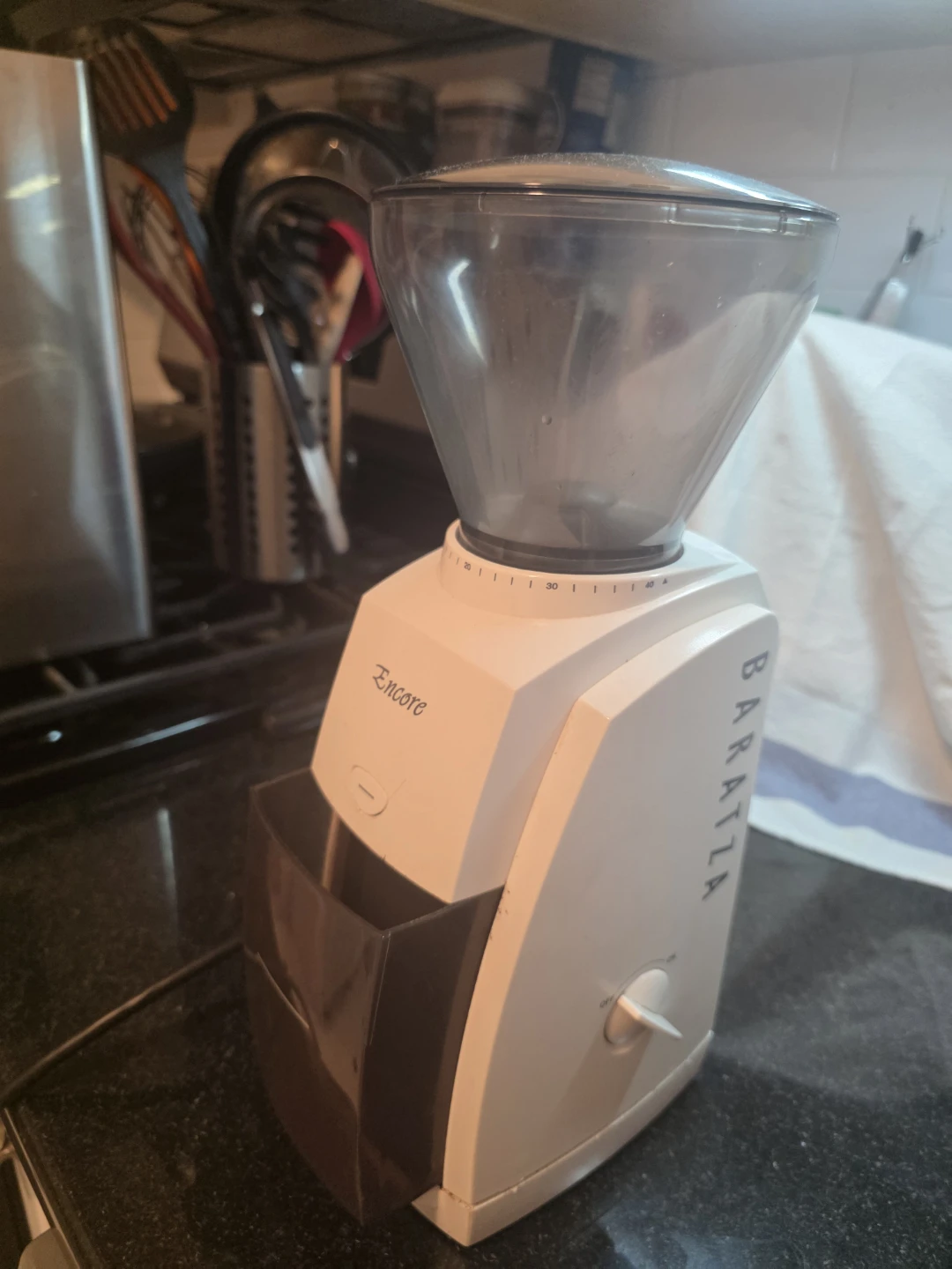Baratza Encore Coffee Grinder white
