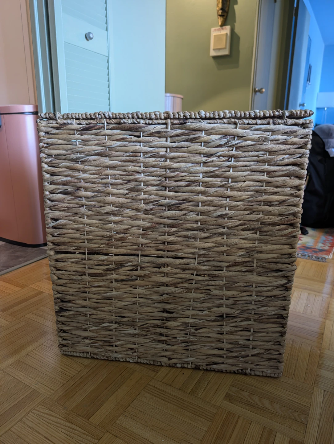 Woven Storage Basket with Lid - photo 3