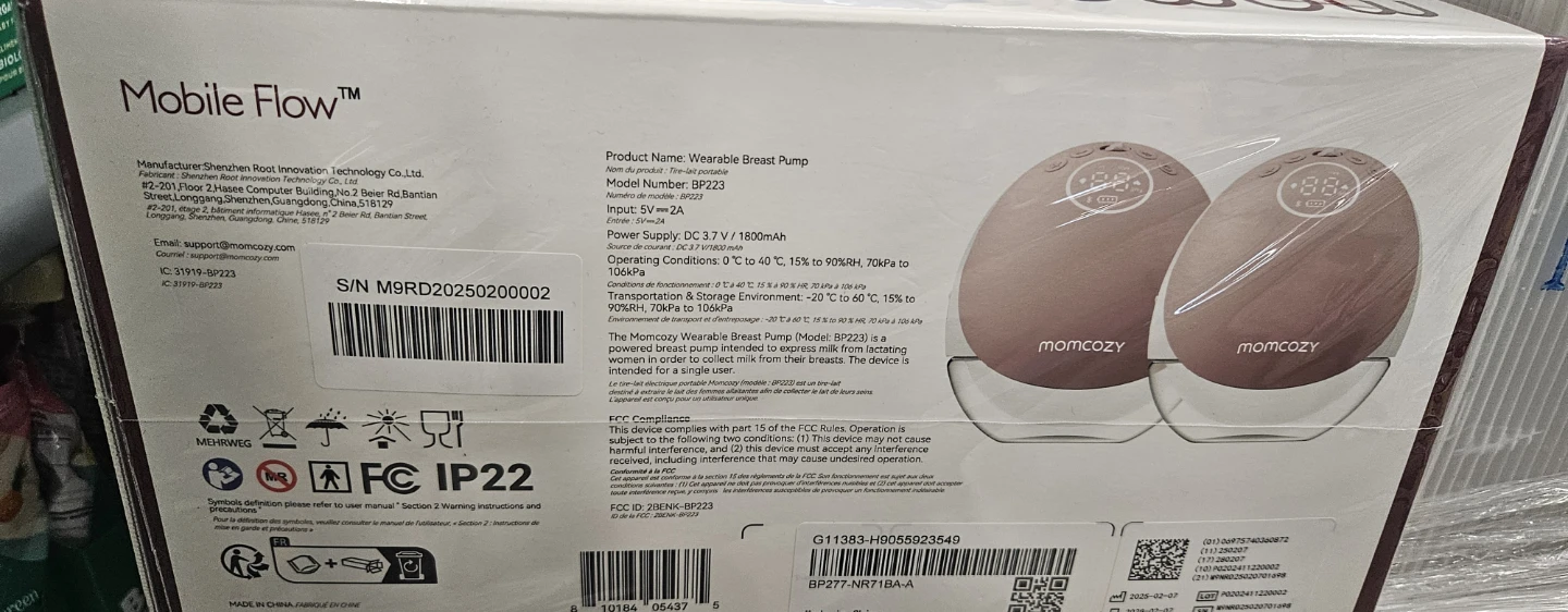 Momcozy Mobile Flow Wearable Breast Pump BP223 - photo 2